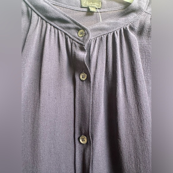 Talula Babaton Purple Silk Size Small Blouse - Picture 7 of 8